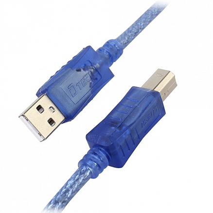 Кабель USB 2.0 - USB В для подключения принтера или сканера 1,8 м Dtech CU0093