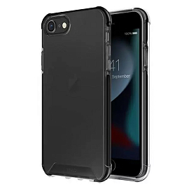 Чехол для iPhone 7, 8, SE 2020, 2022 гибридный UNIQ Combat черный