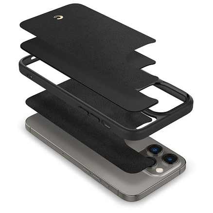 Чехол для iPhone 14 Pro Max гелевый Spigen Cyrill Kajuk MagSafe черный