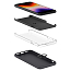 Чехол для iPhone 7, 8, SE 2020, SE 2022 силиконовый Spigen Silicone Fit черный
