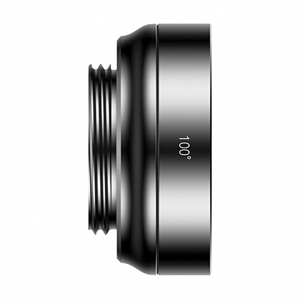 Объектив для телефона универсальный 2-в-1: Wide-Angle и Macro на прищепке Baseus Short Videos Magic Camera черный