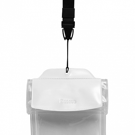 Водонепроницаемый чехол для телефона до 7 дюймов Baseus Safe Airbag белый