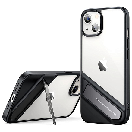 Чехол для iPhone 13 гибридный с подставкой UGREEN LP491 прозрачно-черный