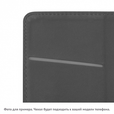 Чехол для ZTE Blade L5 кожаный - книжка GreenGo Smart Magnet черный