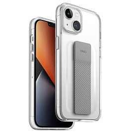 Чехол для iPhone 14 Plus гибридный UNIQ Heldro Mount прозрачный