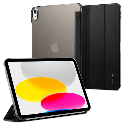 Чехол для iPad 10.9 2022 книжка Spigen Liquid Air Folio черный