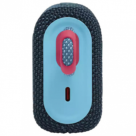 Портативная колонка JBL Go 3 с защитой от воды сине-розовая