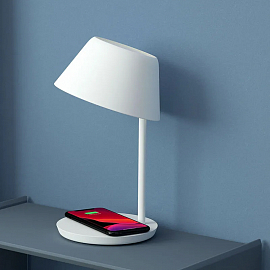 Умная лампа светодиодная настольная Xiaomi Yeelight Star Pro с беспроводной зарядкой белая