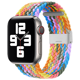 Ремешок-браслет для Apple Watch 2, 3, 4, 5, 6, 7, 8, SE 38, 40 и 41 мм текстильный Hurtel Fabric Multicolor